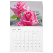 Benutzerdefinierter Rosenkalender Kalender (Jan 2027)