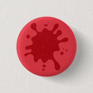 Benutzerdefinierter roter Spritzbutton – Bearbeitb Button