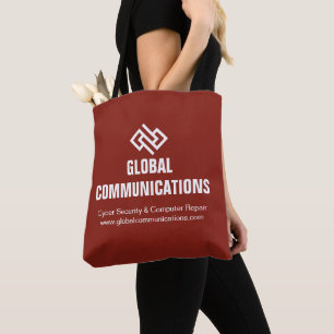 Benutzerdefinierter roter Unternehmens-Computer-Te Tasche