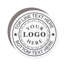 Benutzerdefinierter runder Logo-Text Stilvolles Au