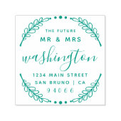 Benutzerdefinierter Rustikalkreath | The Future Mr Permastempel (Design)