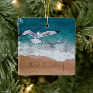 Benutzerdefinierter Sand, der Strandvibes nur dire Keramikornament