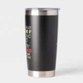 Benutzerdefinierter Sarkastischer Perfekter Verrüc Thermobecher (Links)