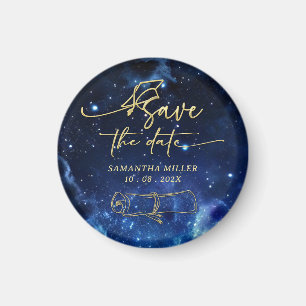 Benutzerdefinierter Save-the-Date-Abschlussmagnet Magnet