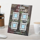 Benutzerdefinierter Scan des QR-Codes für das dunk Sockelschild (In SItu)