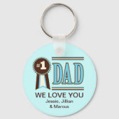 Benutzerdefinierter Schlüsselanhänger des Vaters N (Vorderseite)