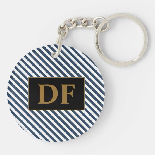 Benutzerdefinierter Schlüsselanhänger für Erstblau (Rückseite)