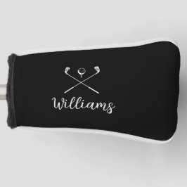 Benutzerdefinierter Schriftname Golfschläger Schwa Golf Headcover