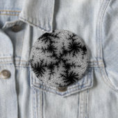 Benutzerdefinierter schwarzer Rauch-Speckle-Knopf Button (Beispiel)