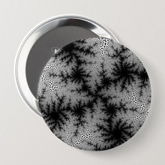 Benutzerdefinierter schwarzer Rauch-Speckle-Knopf Button (Vorne & Hinten)