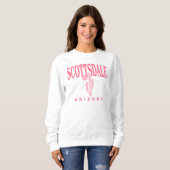 Benutzerdefinierter Scottsdale-Junggeselinnen-Absc Sweatshirt (Vorne ganz)