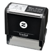 Benutzerdefinierter selbstfärbender Stempel Blaue (Produkt)