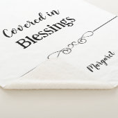 Benutzerdefinierter Sherpa-Blanken mit Name und Me Sherpadecke (3/4)