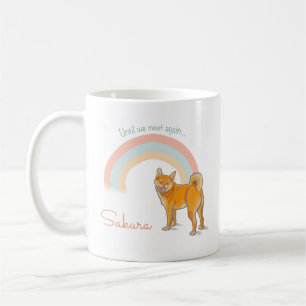 Benutzerdefinierter Shiba Inu Name & Foto Wasserfa Kaffeetasse