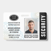 Benutzerdefinierter Sicherheitsbeauftragter ID-Fot Ausweis (Front)