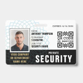 Benutzerdefinierter Sicherheitsschutz ID Foto Schw Ausweis (Front)