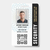 Benutzerdefinierter Sicherheitsschutz ID Foto Schw Ausweis (Front)