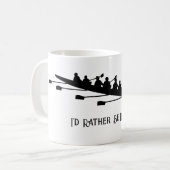Benutzerdefinierter Silhouette-Zeilentext Kaffeetasse (Vorderseite Links)