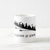 Benutzerdefinierter Silhouette-Zeilentext Kaffeetasse (Mittel)