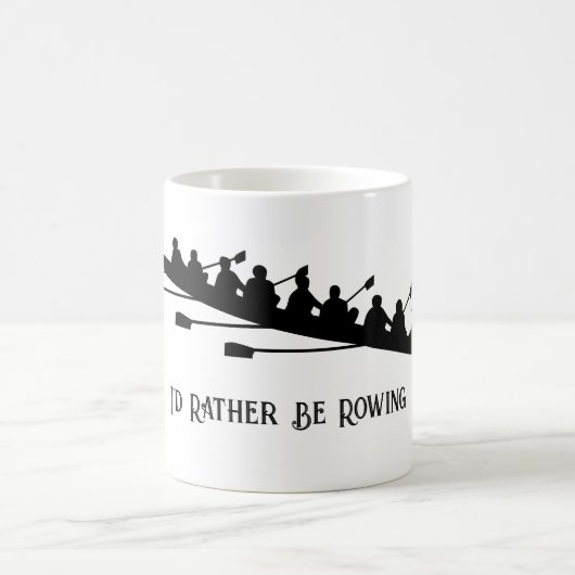 Benutzerdefinierter Silhouette-Zeilentext Kaffeetasse (Mittel)