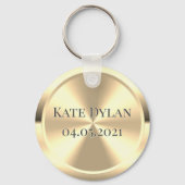 Benutzerdefinierter, simulierter Messing-Schlüssel Schlüsselanhänger (Vorderseite)