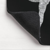 Benutzerdefinierter Skaten-Ice-Skaten-Silberschimm Mousepad (Ecke)