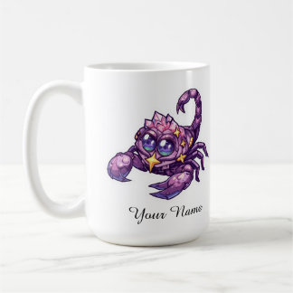 Benutzerdefinierter Skorpion-Himmels-Zodiakus-Aufk Kaffeetasse