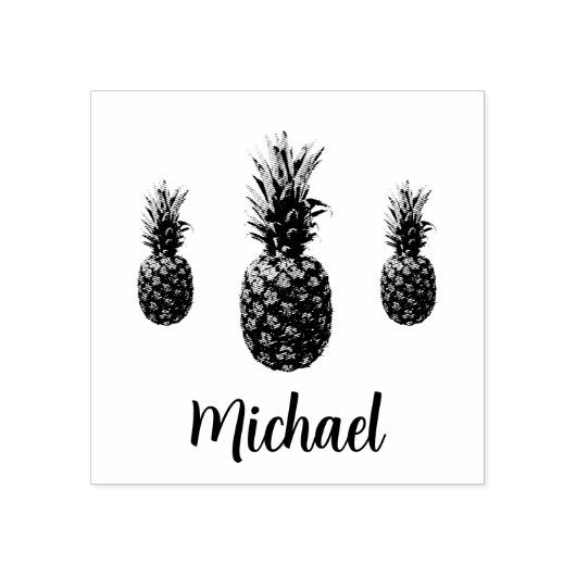 Benutzerdefinierter Skriptname Personalisierte Vin Gummistempel (Prägung)