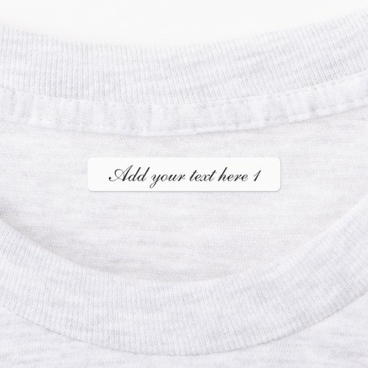 Benutzerdefinierter Skripttext vier verschiedene O Etiketten (Befestigt)