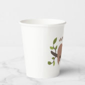 Benutzerdefinierter Sloffee Faultier-Papierbecher Pappbecher (Rechts)