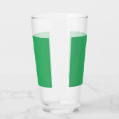 Benutzerdefinierter Smaragdgrüner Button Pin Glas (Links)
