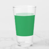 Benutzerdefinierter Smaragdgrüner Button Pin Glas (Vorderseite)