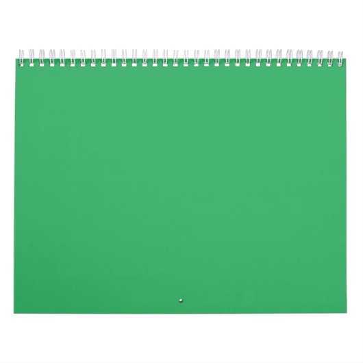 Benutzerdefinierter Smaragdgrüner Button Pin Kalender (Titelbild)