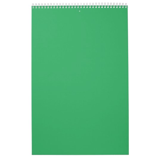 Benutzerdefinierter Smaragdgrüner Button Pin Kalender (Titelbild)