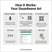 Benutzerdefinierter Soundwave-Song-Code-Becher - P Bierglas