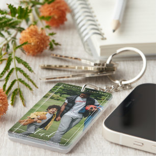 Benutzerdefinierter Spaß Moderner Einfaches Vater Schlüsselanhänger