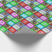 Benutzerdefinierter Spaß Personalisierter Text und Geschenkpapier (Ecke)