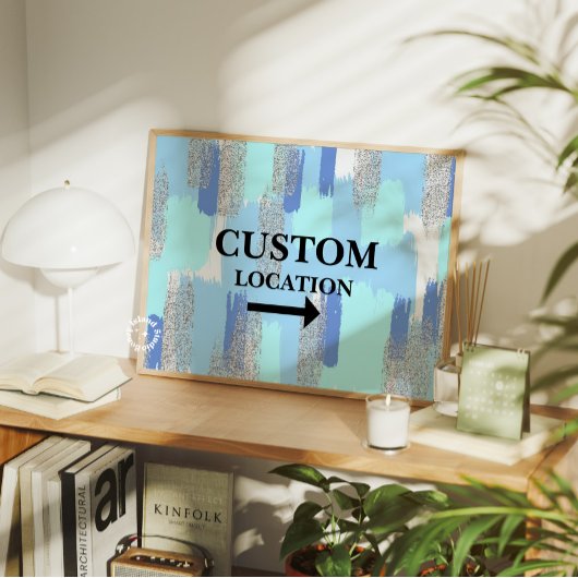 Benutzerdefinierter Speicherort Signieren der vore Poster