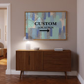 Benutzerdefinierter Speicherort Signieren der vore Poster