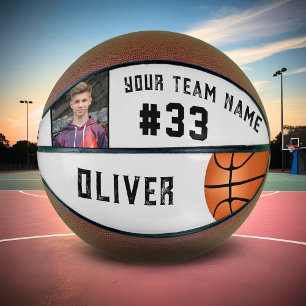 Benutzerdefinierter Spielername & Nummer Teamname  Basketball