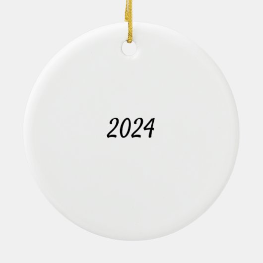 Benutzerdefinierter Spitz Hund Keramik Ornament (Hinten)