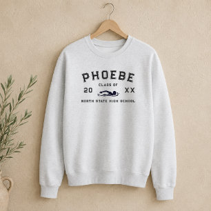 Benutzerdefinierter Sportler-Abschluss mit Varsity Sweatshirt
