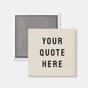 Benutzerdefinierter Spruch Personalisierter Spruch Magnet