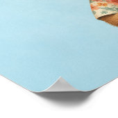 Benutzerdefinierter Spruch Ukulele Capybara Lustig Poster (Ecke)