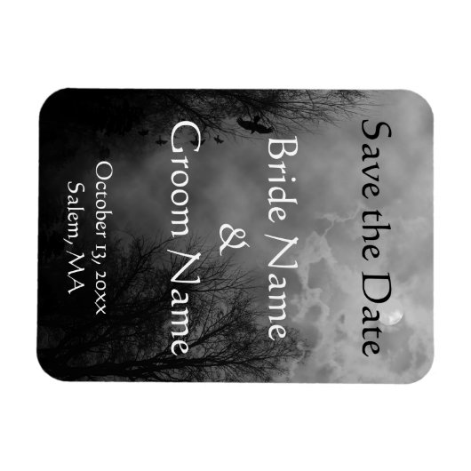 Benutzerdefinierter Spuk Himmel Speichern des Datu Magnet (Horizontal)