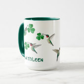 Benutzerdefinierter St. Patrick's Day Tasse (Vorderseite Links)