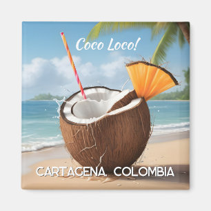 Benutzerdefinierter Standort Coco Loco Magnet