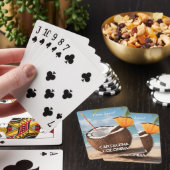 Benutzerdefinierter Standort Coco Loco Spielkarten (In Situ)