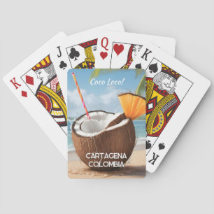 Benutzerdefinierter Standort Coco Loco Spielkarten