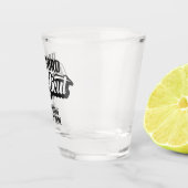 Benutzerdefinierter Standort & Text Connecticut Schnapsglas (Rechts)